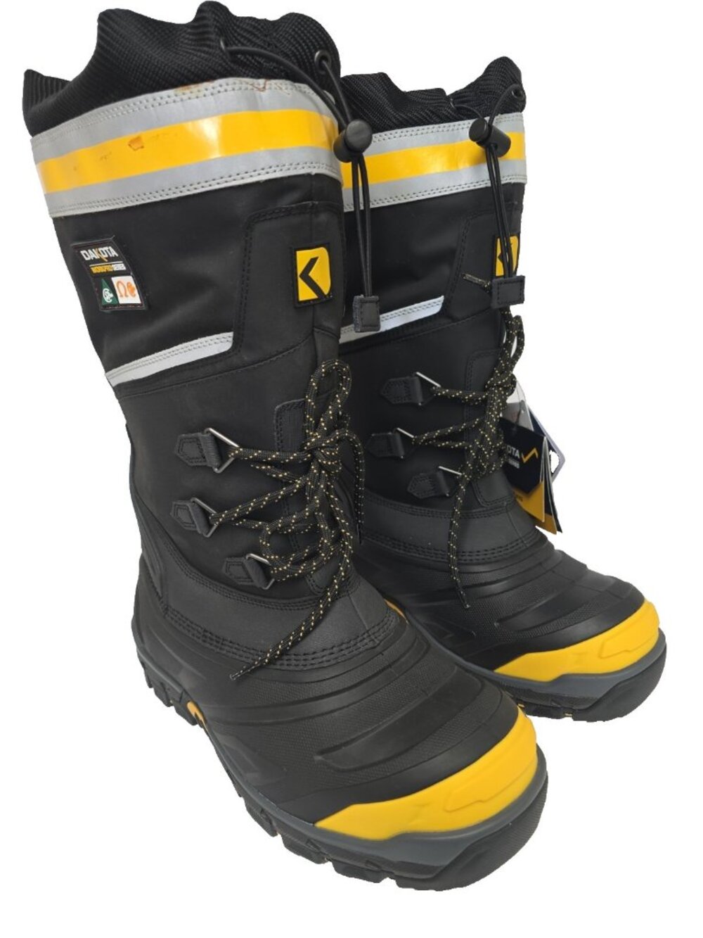 DAKOTA Men's Rigmaster Syntrol Composite Toe IceFX Winter Boots 8524 Black 8M